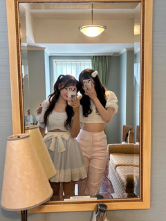 シアーチェックワンピース