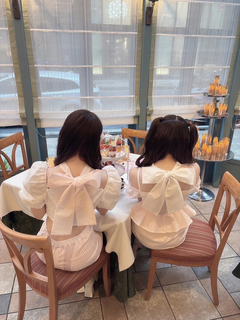 レースペプラムワンピース
