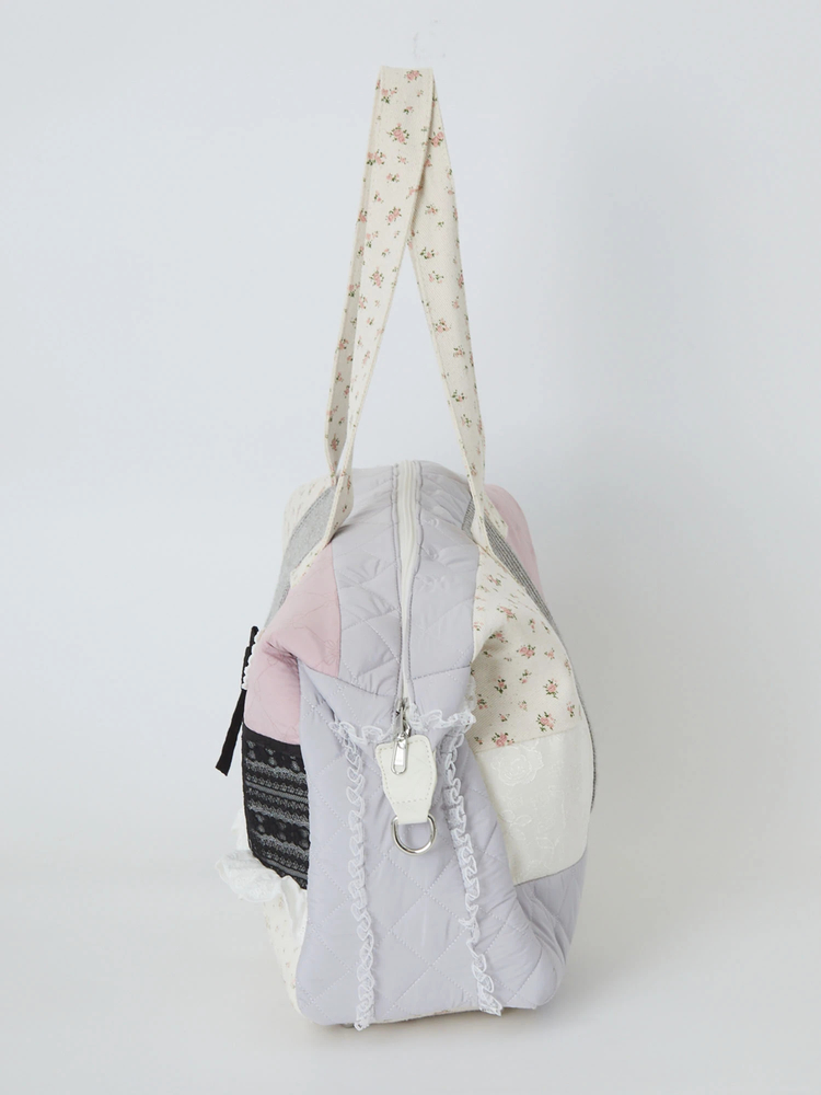 パッチワークボストンBag - Me roir(ミーロワール)のボストンバッグ