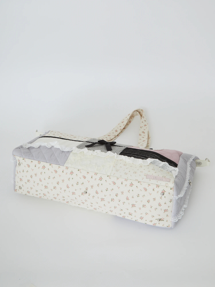 パッチワークボストンBag - Me roir(ミーロワール)のボストンバッグ