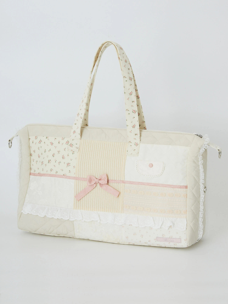 パッチワークボストンBag - Me roir(ミーロワール)のボストンバッグ