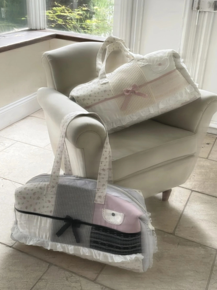 パッチワークボストンBag - Me roir(ミーロワール)のボストンバッグ