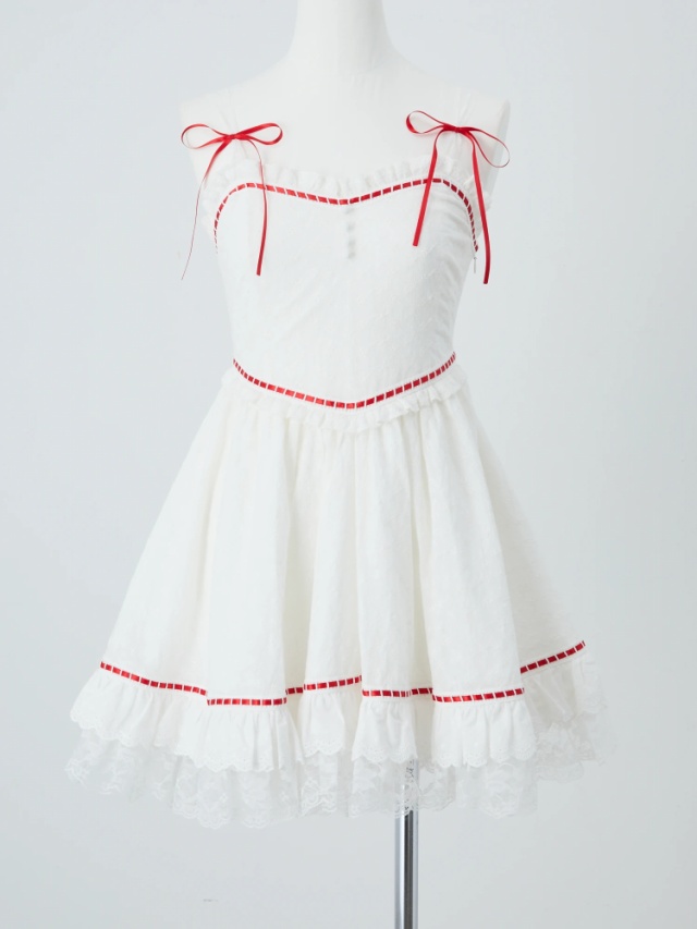 レースドーリーキャミワンピース - Me roir(ミーロワール)のワンピース  