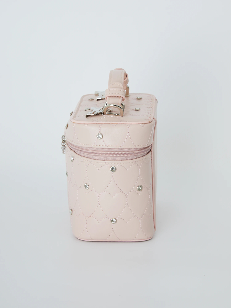 meroir ハートバニティ ホワイト タグ付き ハートバニティBag - Me roir(ミーロワール)のショルダーバッグ