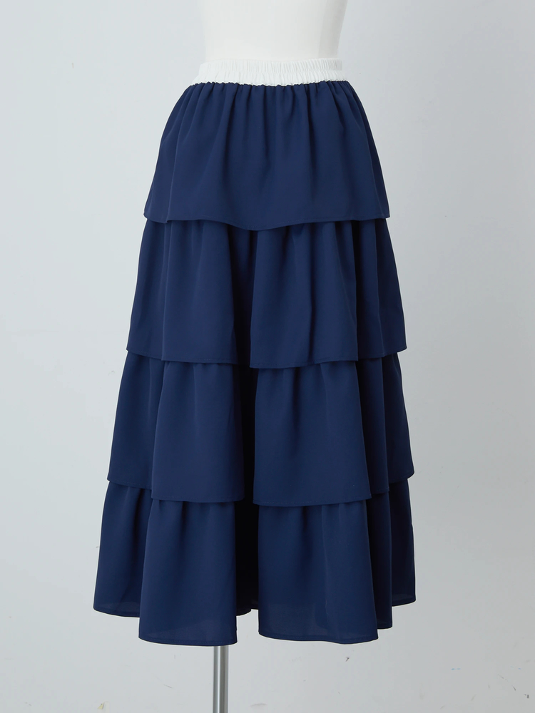 SIIILON ティアードスカート　Merina Tiered skirt SIIILON ティアードスカート Merina Tiered skirt TIERED SKIRT