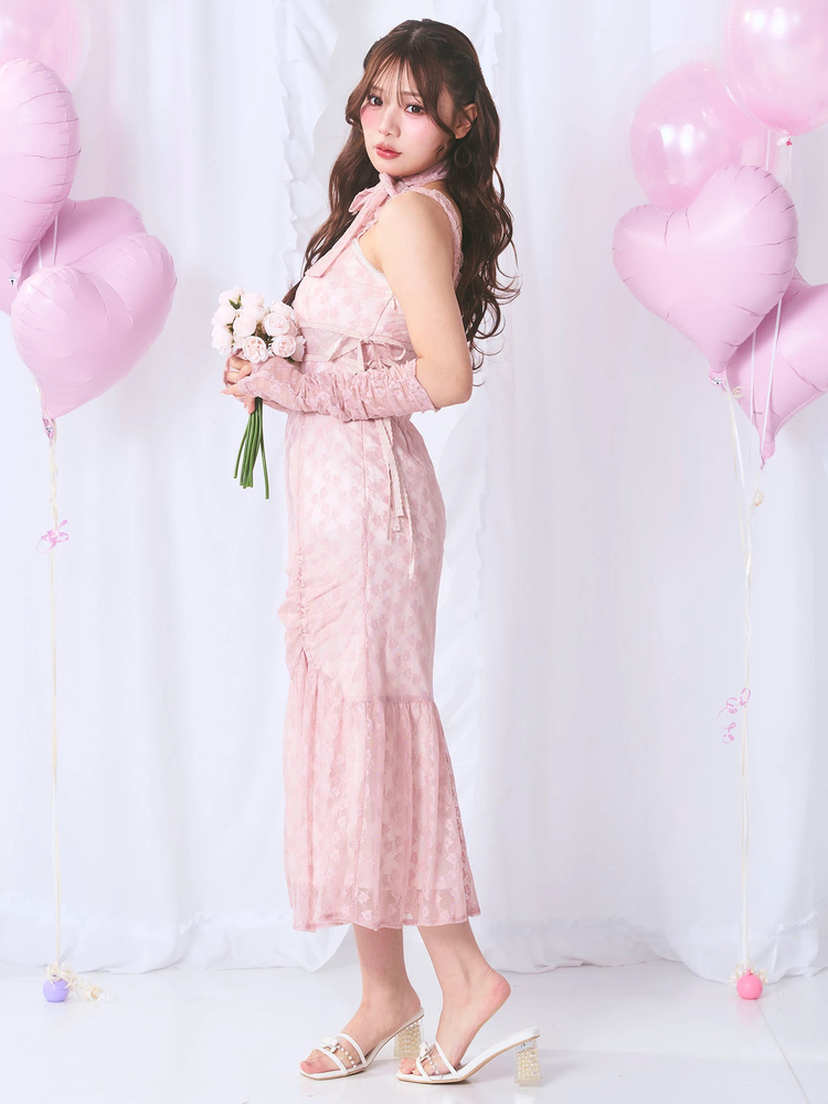 アームウォーマー付きレースOP - Me roir(ミーロワール)のワンピース